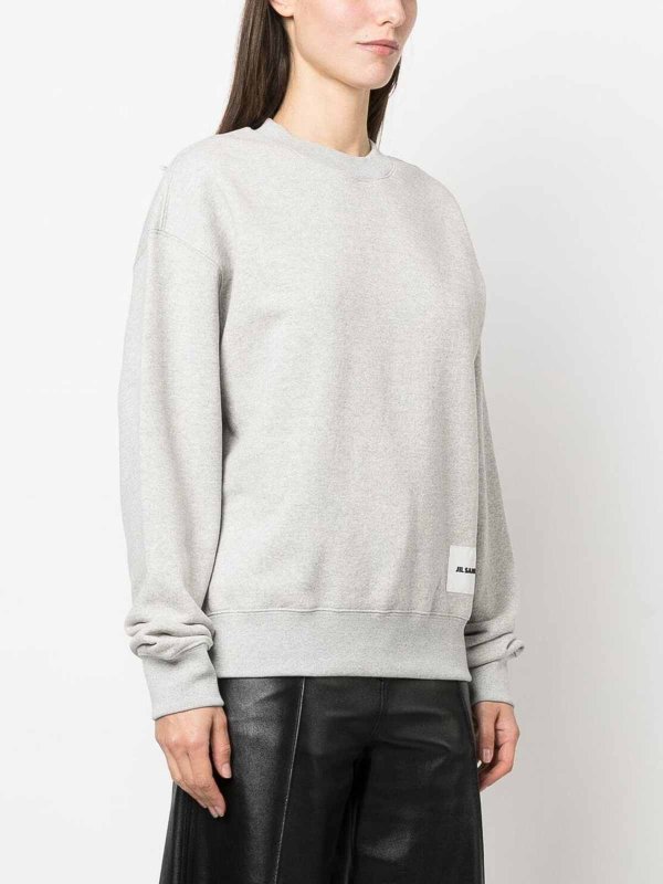 JIL SANDER: Sudaderas y suéteres online - Sudadera - Negro