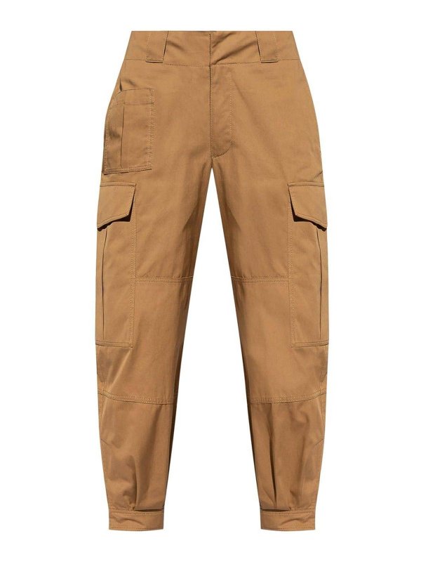 ALEXANDER MCQUEEN: Pantalons casual - Pantalons Décontractés - Noir