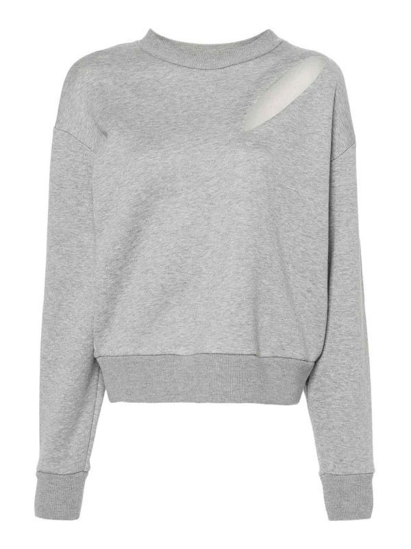 ALEXANDER MCQUEEN: Sweatshirts & Sweaters - Gray sweatshirt