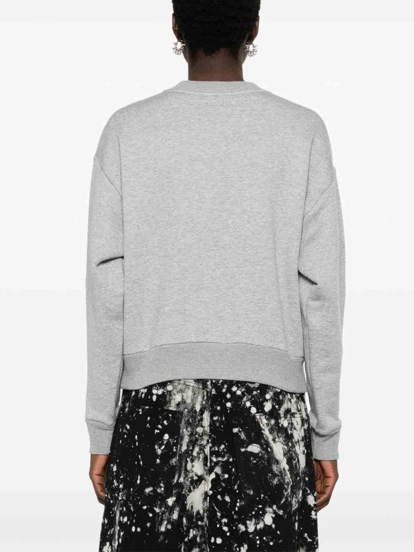 The Best Shops ALEXANDER MCQUEEN: Sweatshirts & Sweaters - Gray sweatshirt