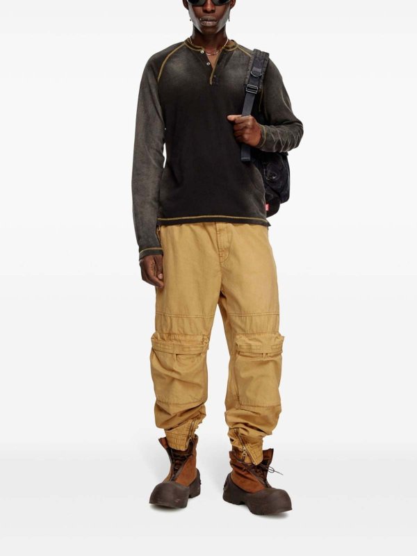 DIESEL: カジュアルトラウザー online - カジュアルパンツ - ベージュ