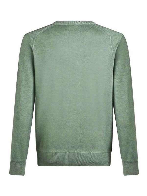 ETRO: Escotes barcos online - Suéter Con Escote Barco - Negro