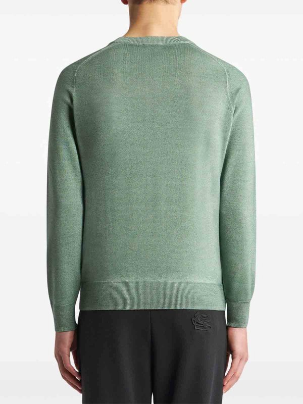 The Best Shops ETRO: Suéter Con Escote Barco - Negro