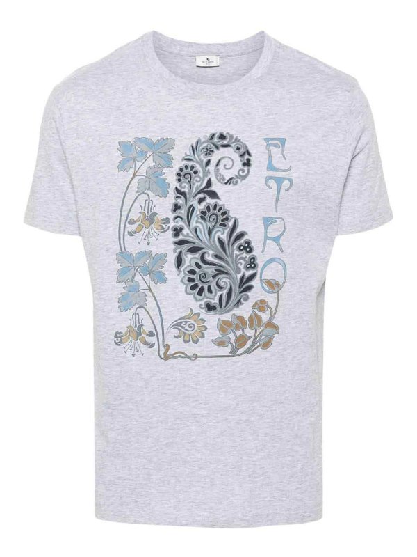 ETRO: Tシャツ - Tシャツ - 黒