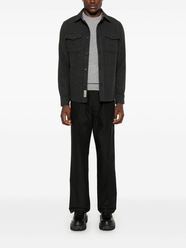 WOOLRICH buy online U-Boot-Pullover - Grau