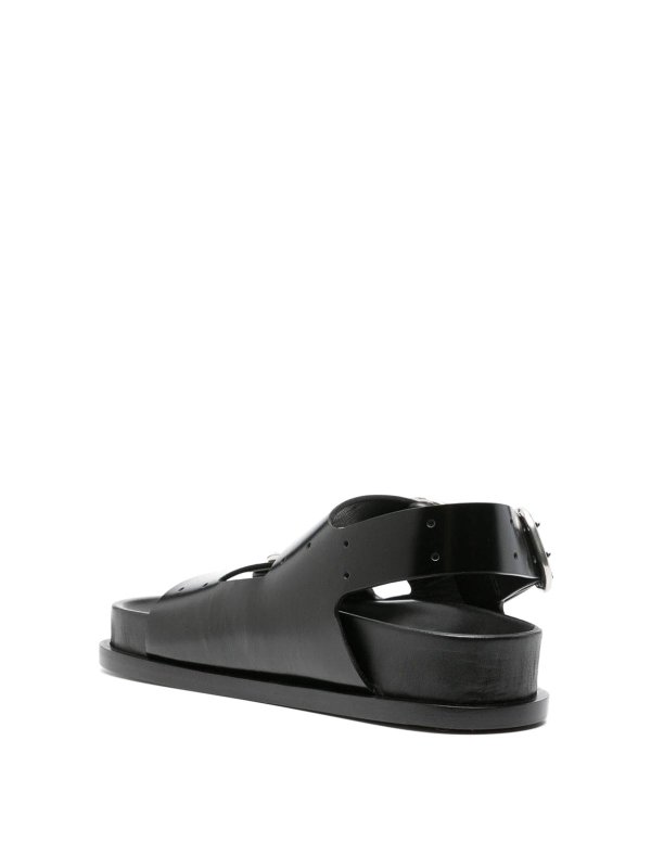 The Best Shops JIL SANDER: Sandalen - Sandalen - Schwarz