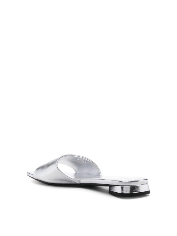 The Best Shops BALENCIAGA: sandals - Silver sandals