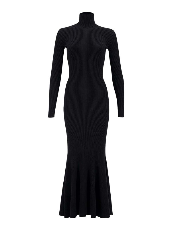 BALENCIAGA: Abendkleider - Abendkleid - Schwarz