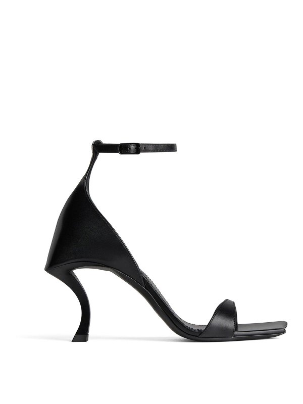 BALENCIAGA: Sandalen - Sandalen - Schwarz