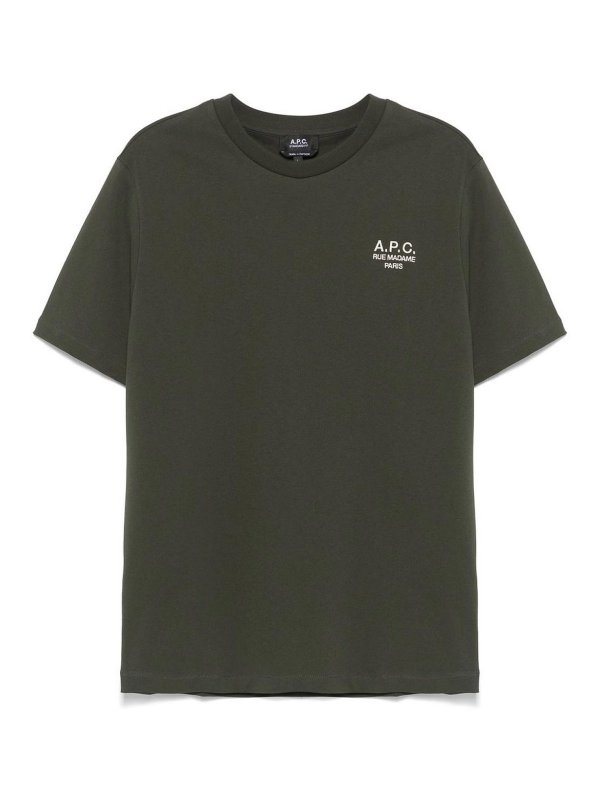 A.P.C.: T-shirts - T-Shirt - Hellbeige
