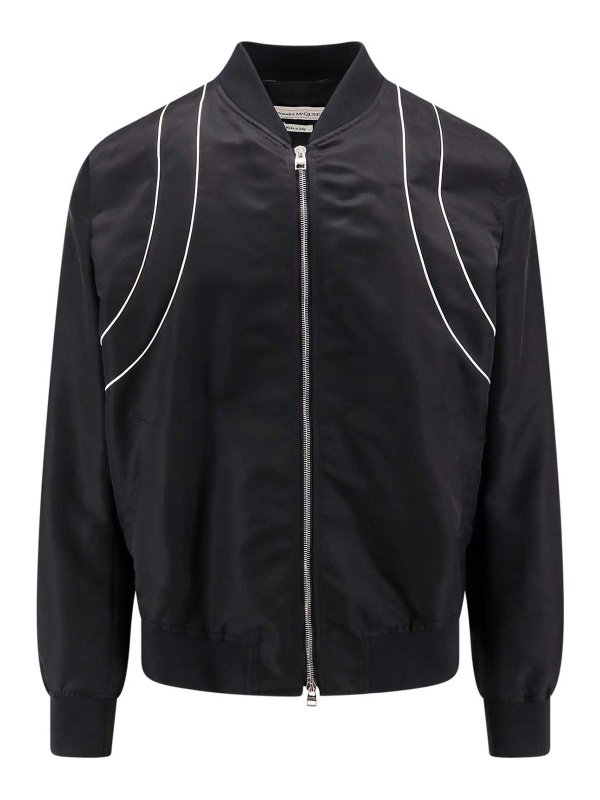 ALEXANDER MCQUEEN: Vestes casuals - Veste Casual - Noir