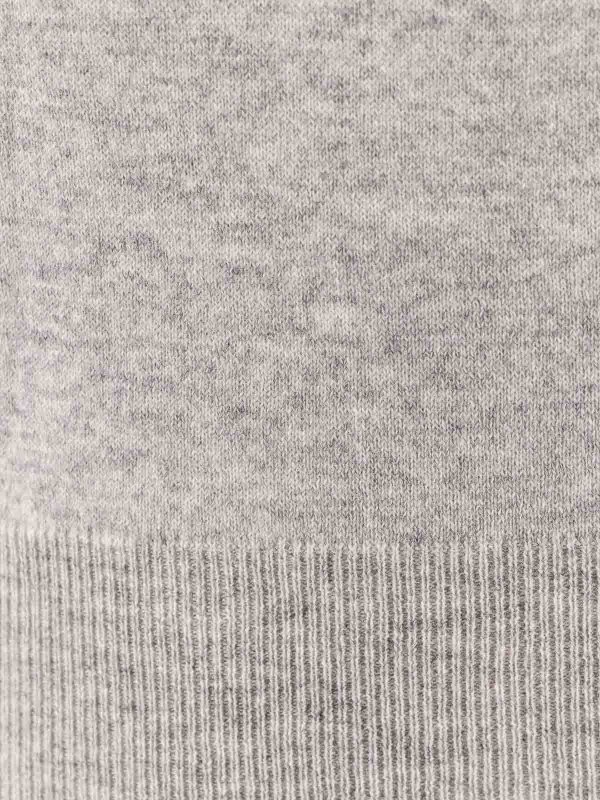 The Best Shops BRUNELLO CUCINELLI: Strickpullover mit Rundhalsausschnitt - Rundhalspullover - Grau