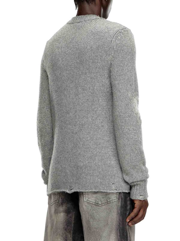 The Best Shops DIESEL: クルーネック - クルーネック - グレー