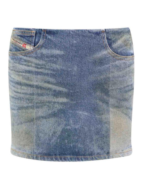 DIESEL: mini skirts - De-Pra Mini