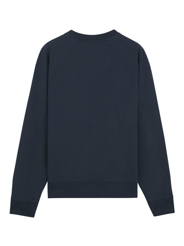 MAISON KITSUNÉ: Sweatshirts und Pullover online - Sweatshirt - Blau