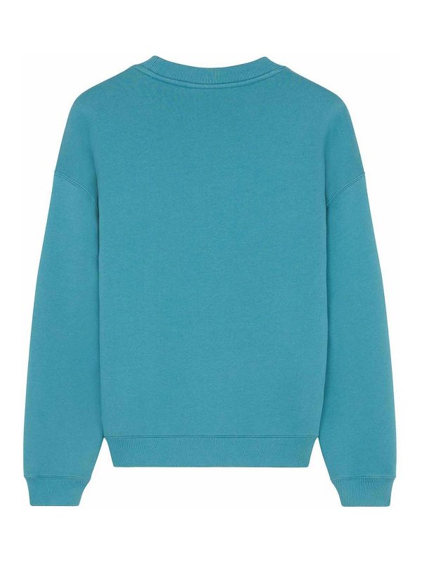 MAISON KITSUNÉ: Sweatshirts & Pulls online - Sweat-Shirts - Bleu