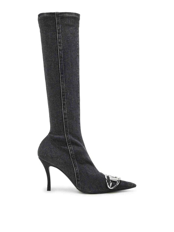 DIESEL: Botas - Botas - Negro