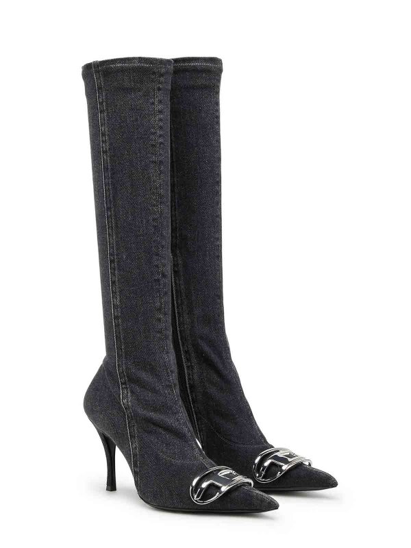DIESEL: Botas online - Botas - Negro