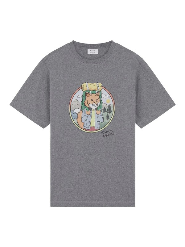 MAISON KITSUNÉ: t-shirts - T-shirt