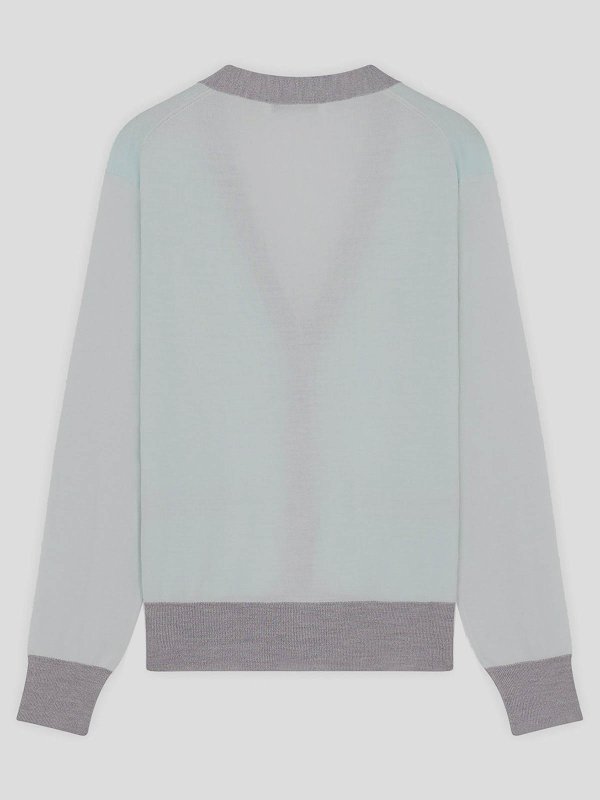 MAISON KITSUNÉ: Cardigans online - Cardigan - Vert