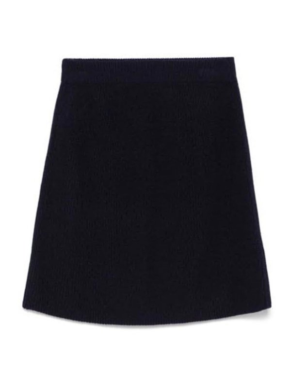 MAISON KITSUNÉ: gonne al ginocchio  e longuette online - Gonna midi