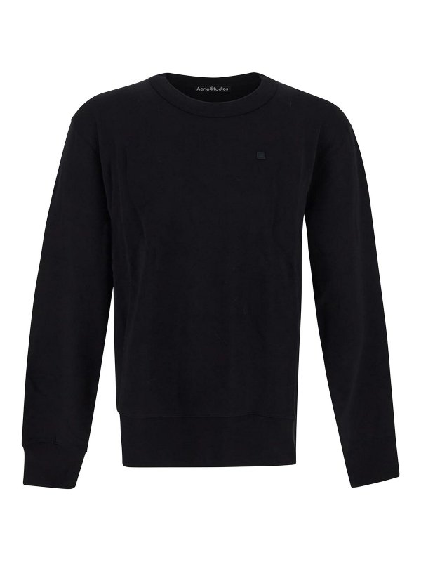 Acne Studios: Sudaderas y suéteres - Sudadera - Negro