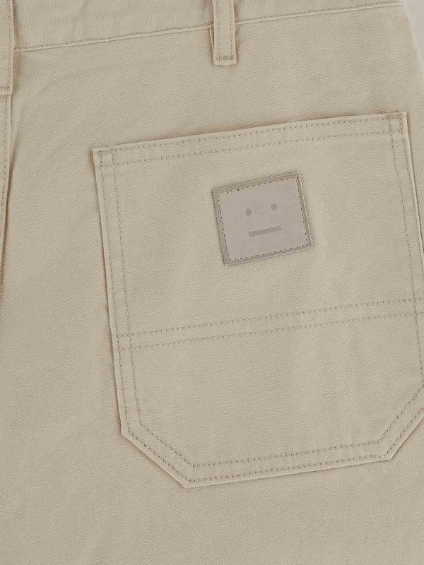 The Best Shops Acne Studios: カジュアルトラウザー - カジュアルパンツ - グレー