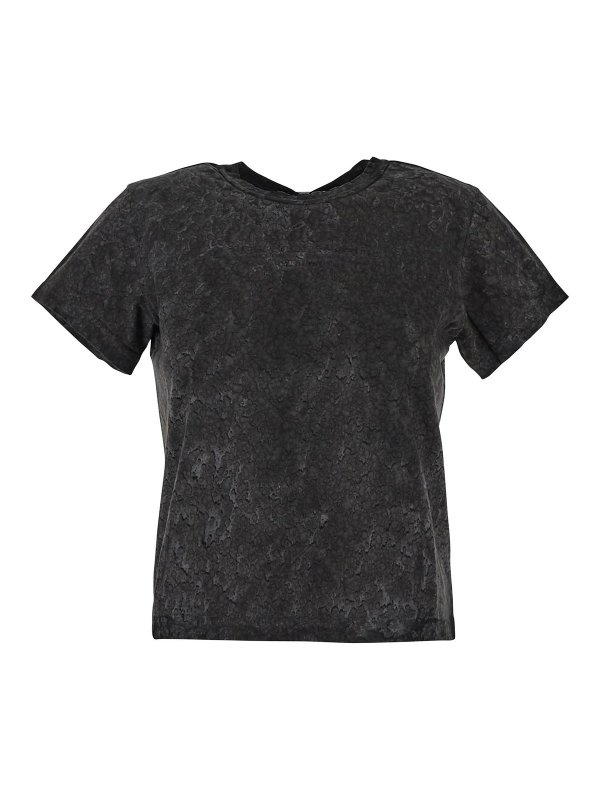 ALEXANDER WANG: T-shirts - T-Shirt - Gris
