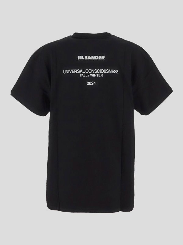 JIL SANDER: T-shirts online - T-Shirt - Noir