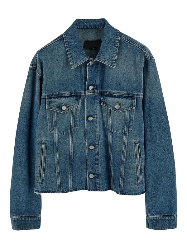 MM6 MAISON MARGIELA: denim jacket - Denim jacket