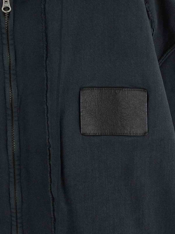 The Best Shops MM6 MAISON MARGIELA: Sweatshirts & Pulls - Sweat-Shirts - Noir