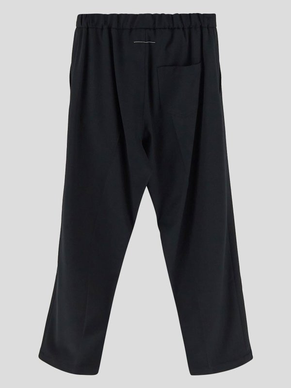 MM6 MAISON MARGIELA: Pantalones casual online - Pantalón Casual - Negro