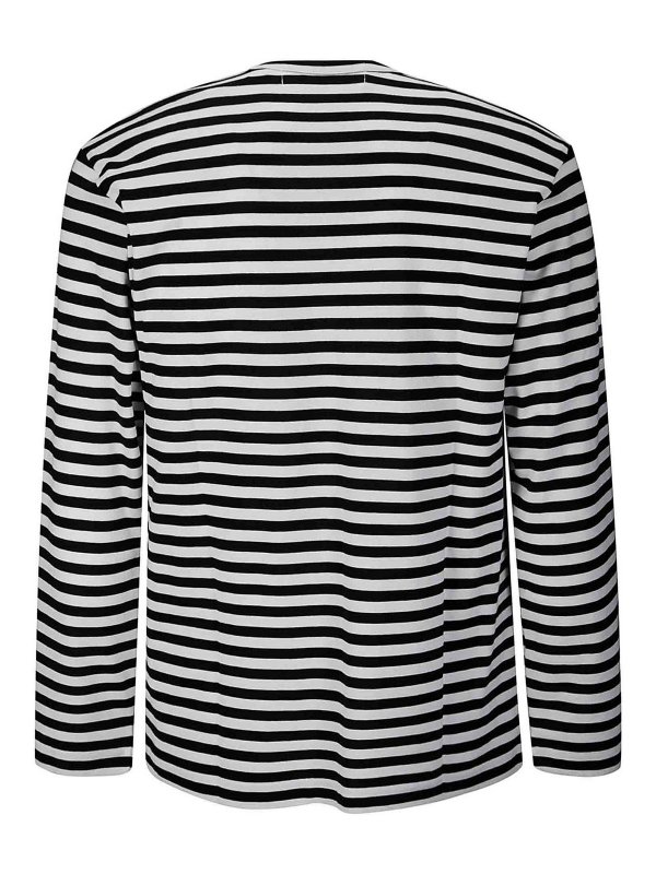 Comme des Garçons Play: t-shirts online - T-Shirt Red Emblem