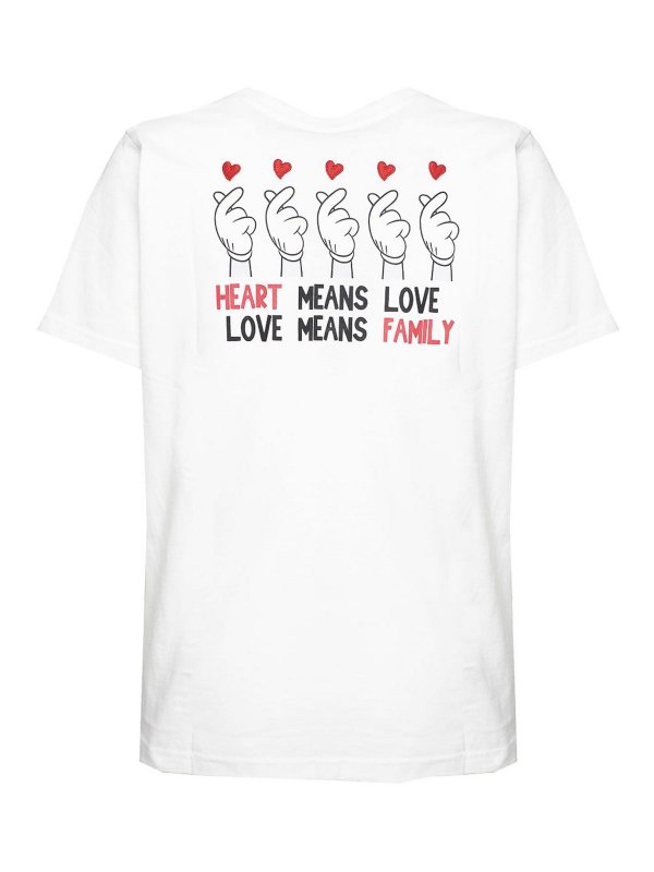 The Best Shops FAMILY FIRST: T-shirts - T-Shirt - Weiß