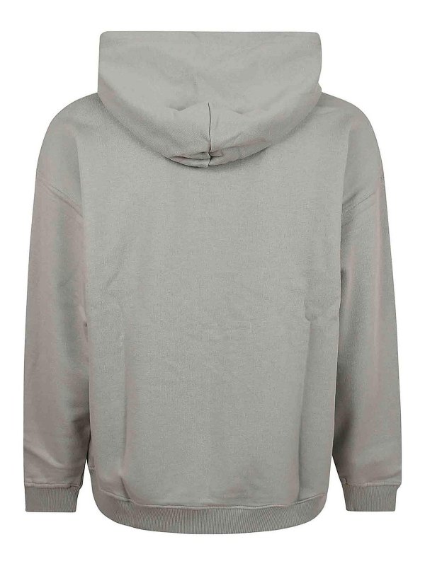 DIESEL: Strickpullover mit Rundhalsausschnitt online - Rundhalspullover - Grau