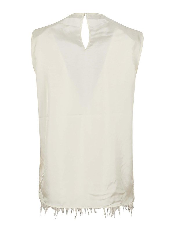 JIL SANDER: Tops y camisetas sin mangas online - Top - Marrón