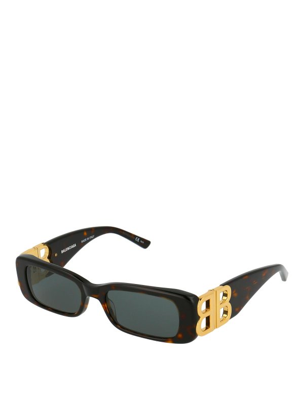 BALENCIAGA: サングラス online - サングラス - ブラウン