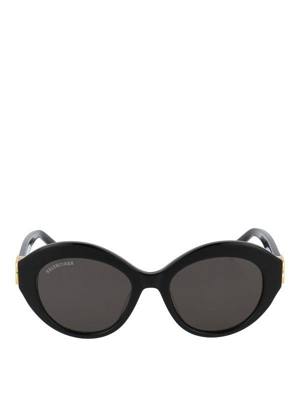 BALENCIAGA: サングラス - サングラス - 黒
