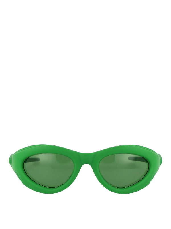 BOTTEGA VENETA: サングラス - サングラス - 緑