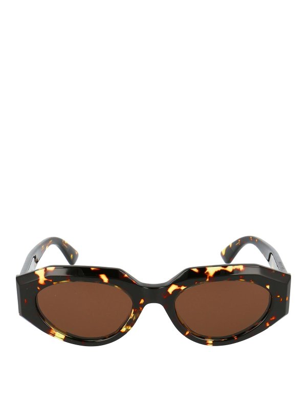 BOTTEGA VENETA: サングラス - サングラス - ブラウン