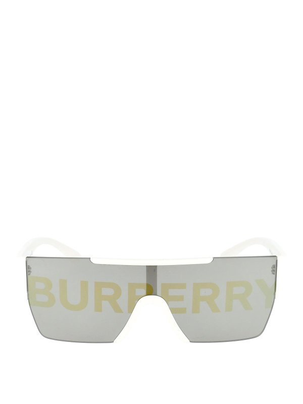 BURBERRY: サングラス - サングラス - 白