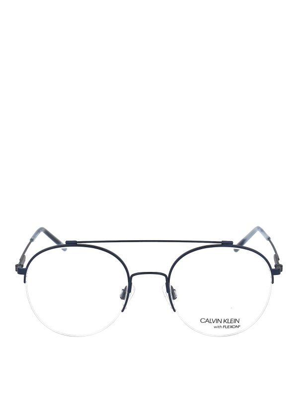 CALVIN KLEIN: Lunettes - Lunettes - Bleu