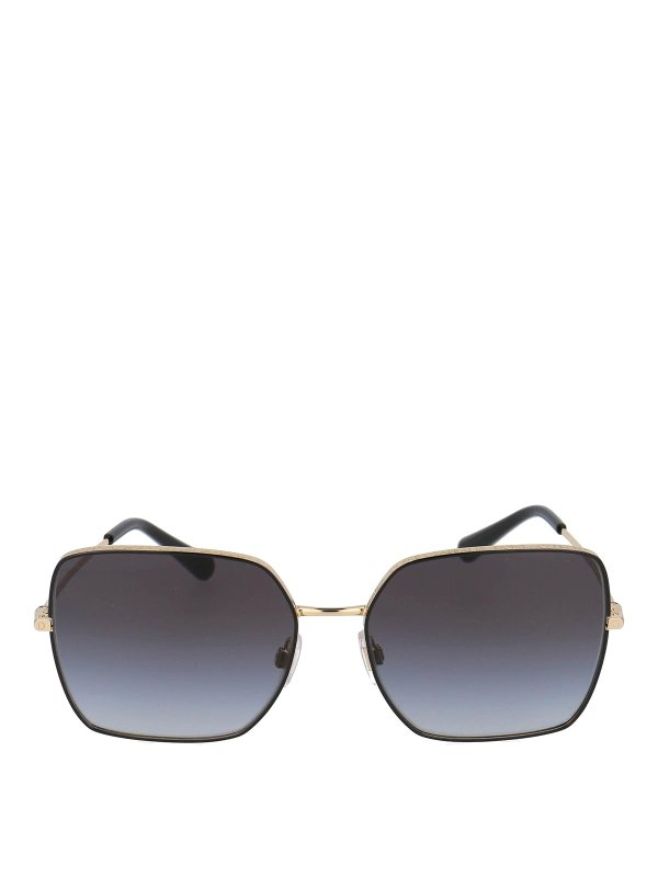 DOLCE & GABBANA: Lunettes de soleil - Lunettes De Soleil - Noir
