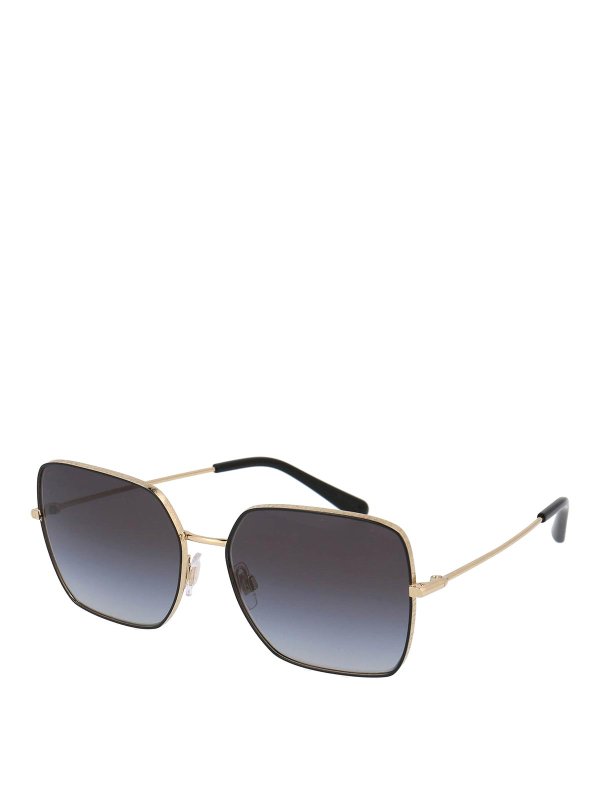 DOLCE & GABBANA: Lunettes de soleil online - Lunettes De Soleil - Noir