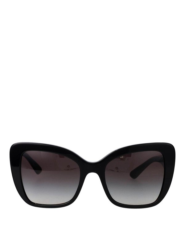 DOLCE & GABBANA: サングラス - サングラス - 黒