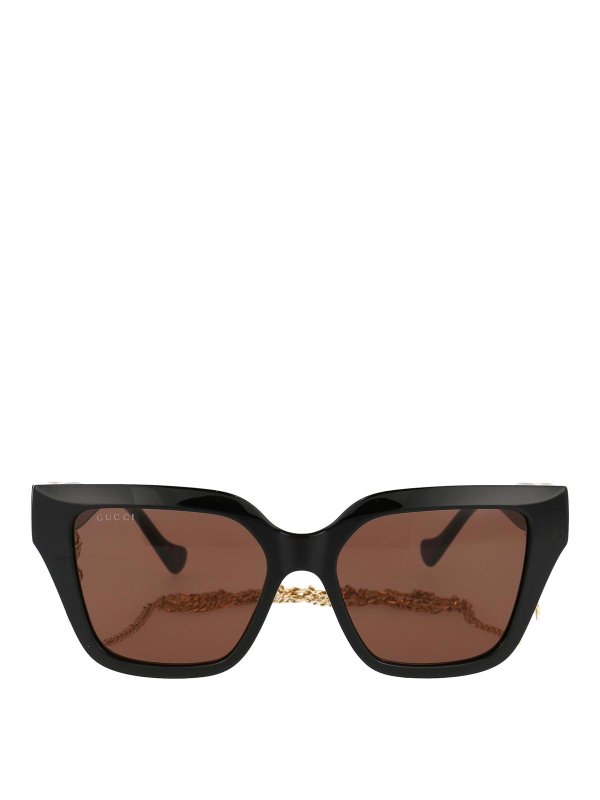 GUCCI: サングラス - サングラス - 黒