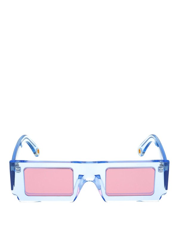 JACQUEMUS: サングラス - サングラス - ブルー