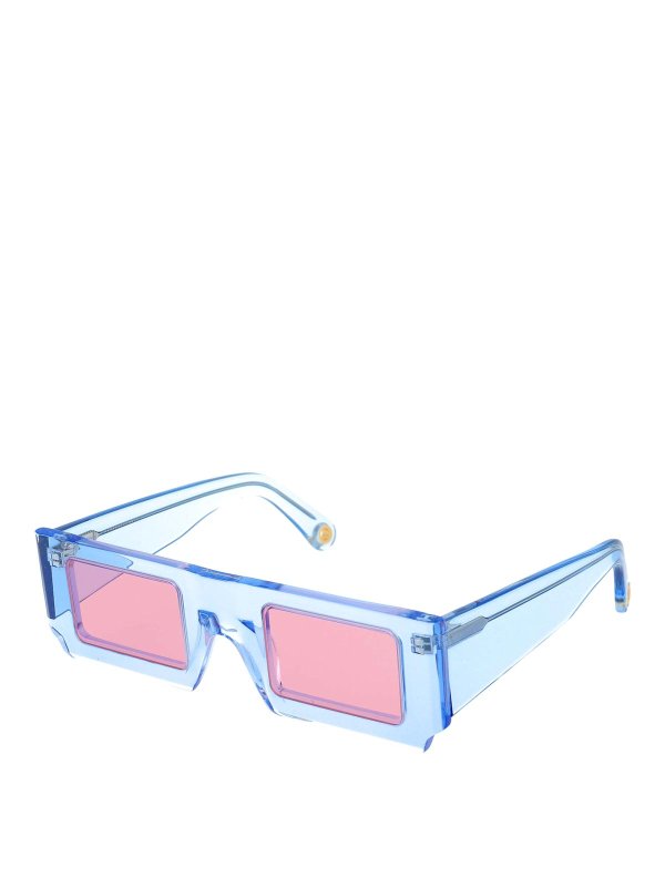 JACQUEMUS: サングラス online - サングラス - ブルー