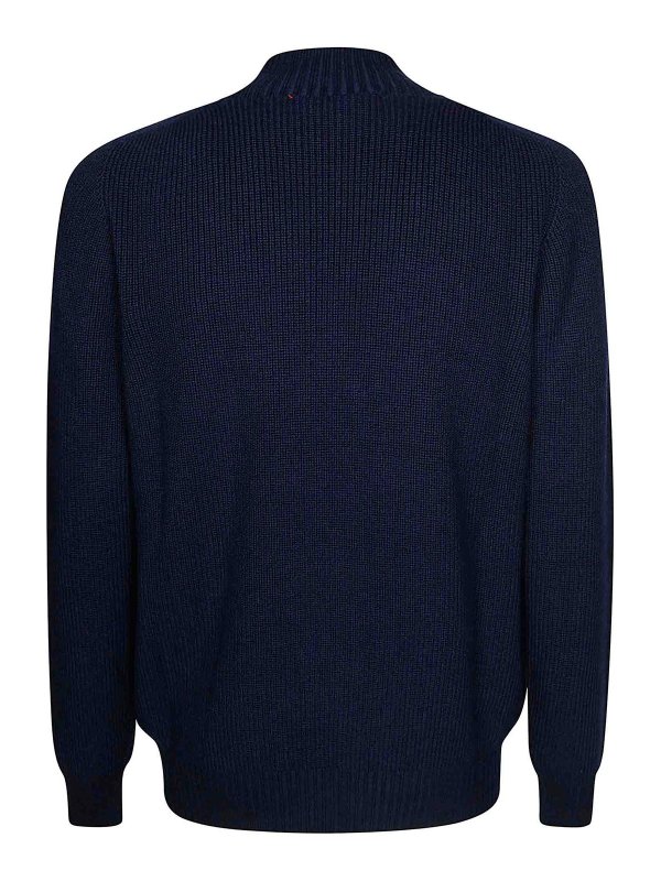 AMARANTO: タートルネック online - タートルネック/ポロネック - ブルー