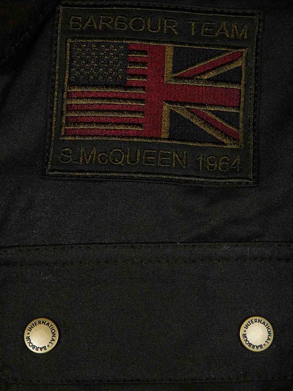 The Best Shops BARBOUR: giacche casual - Lavoratori Cera Giubbotto Steve Mcqueen